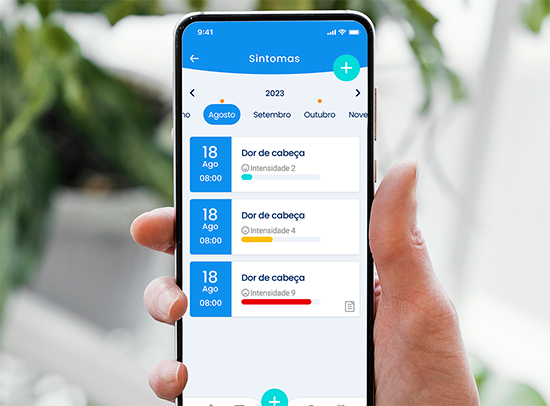 Registro e Monitoramento de Sintomas